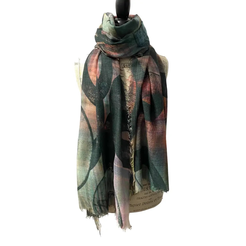 Graffiti Digital Print Scarf