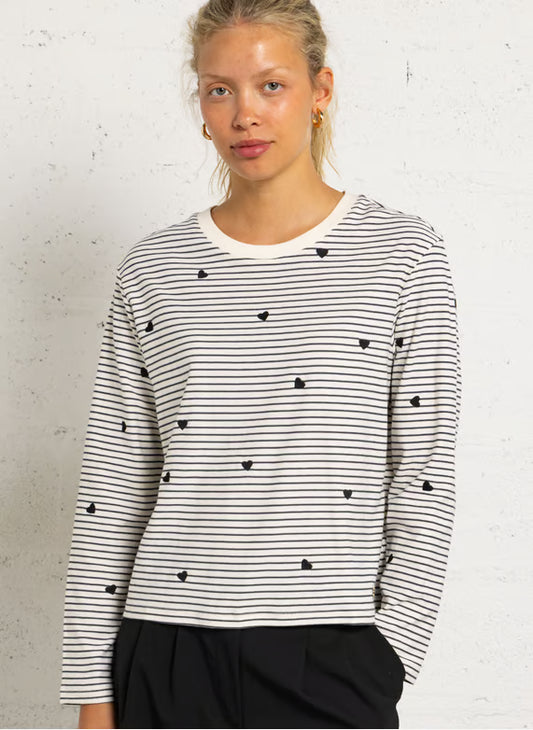 Josephine Striped long-sleeve