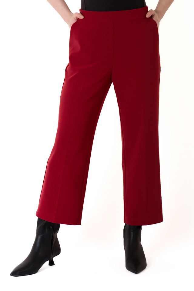 Jolie Crop Crepe Pant