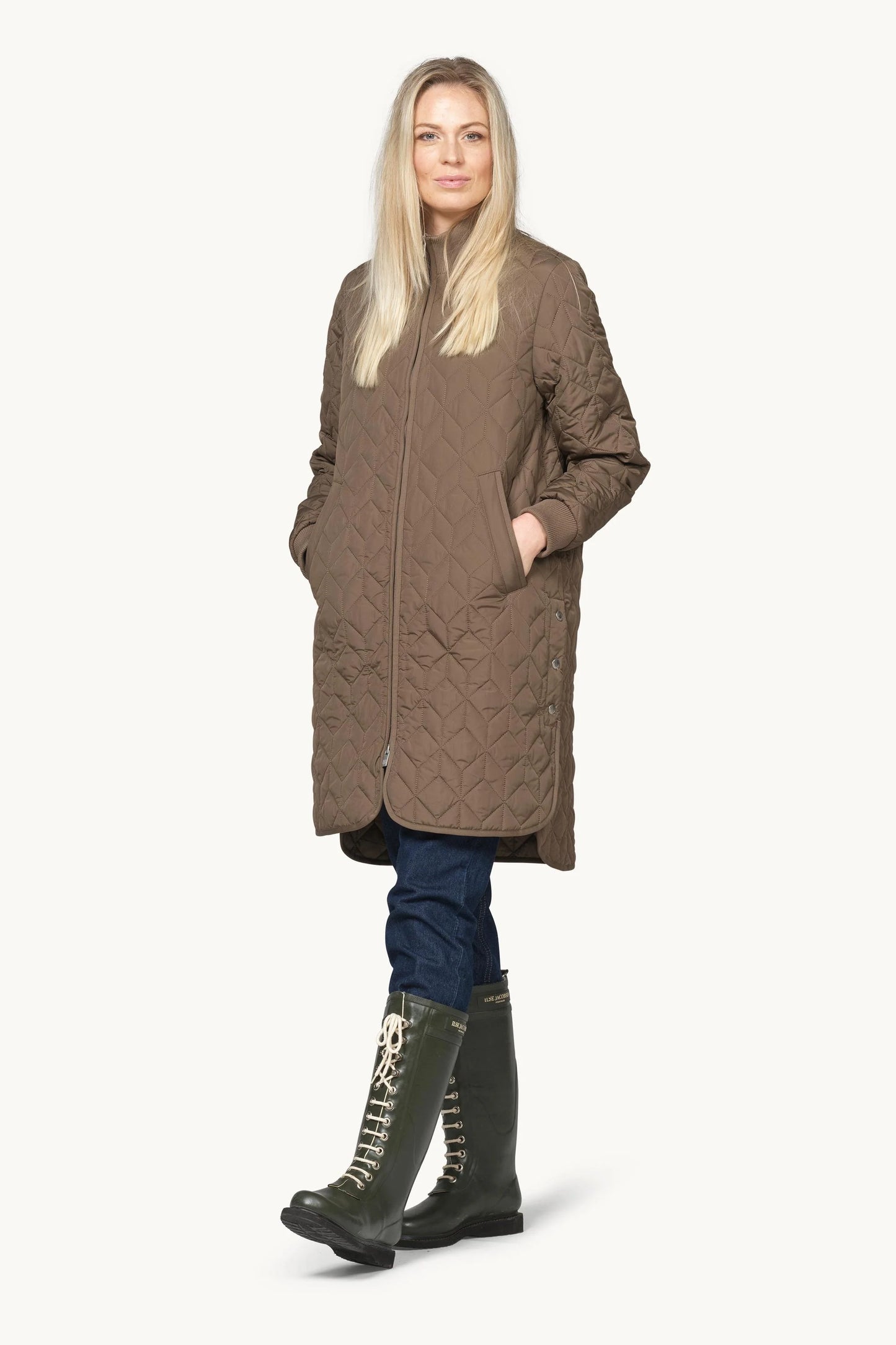Long Quilted Jacket