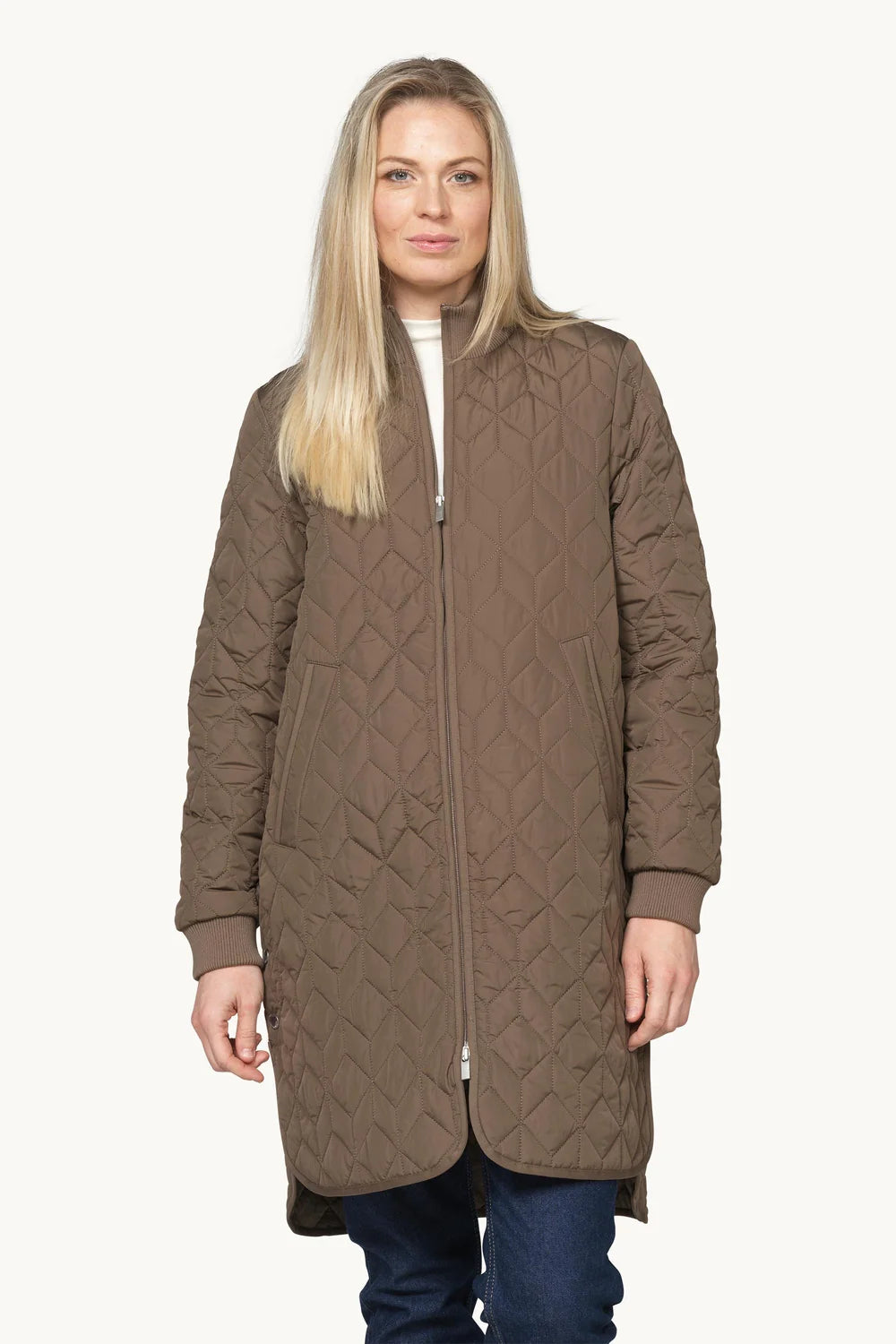 Long Quilted Jacket