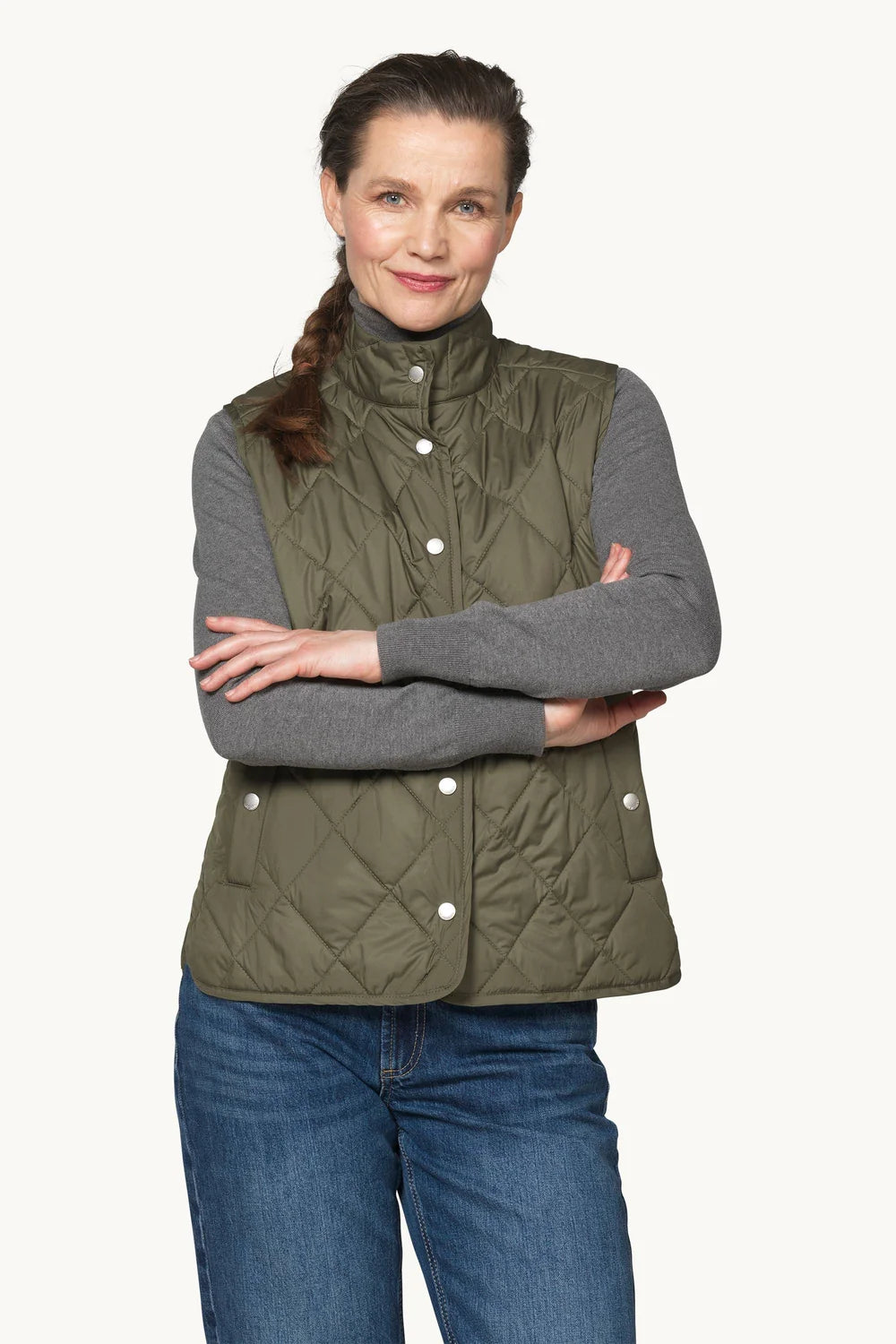 Short Quilted Vest