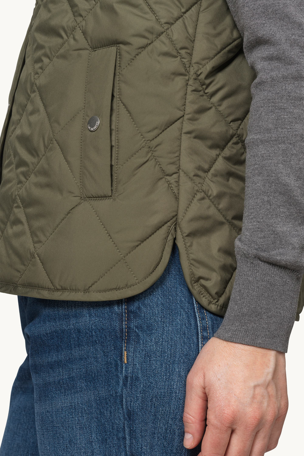 Short Quilted Vest