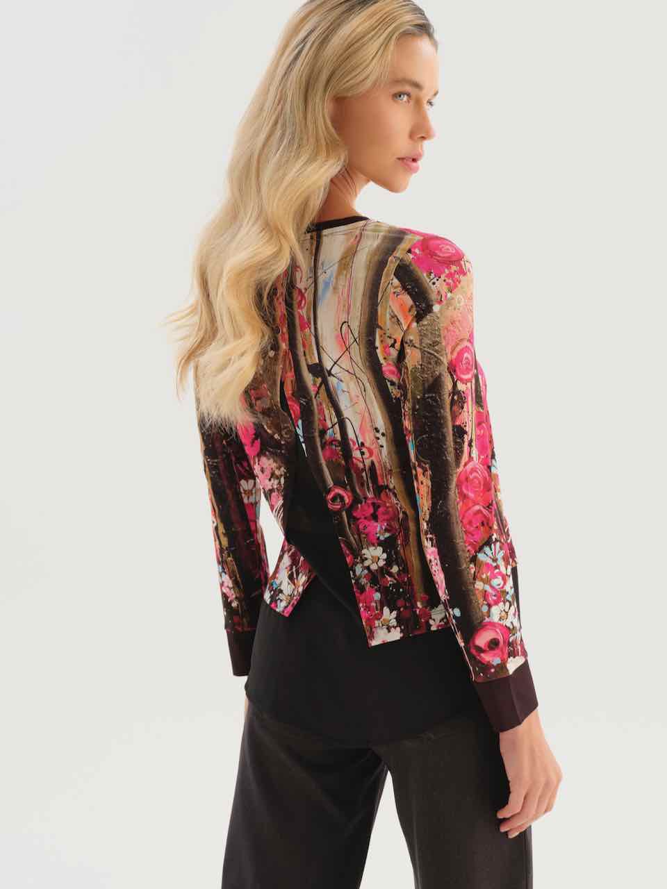 "Wild Forest Rose" Blouse