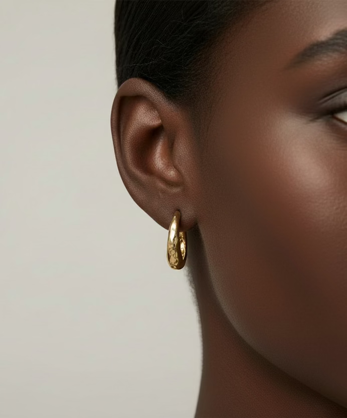 Riley Textured Earring