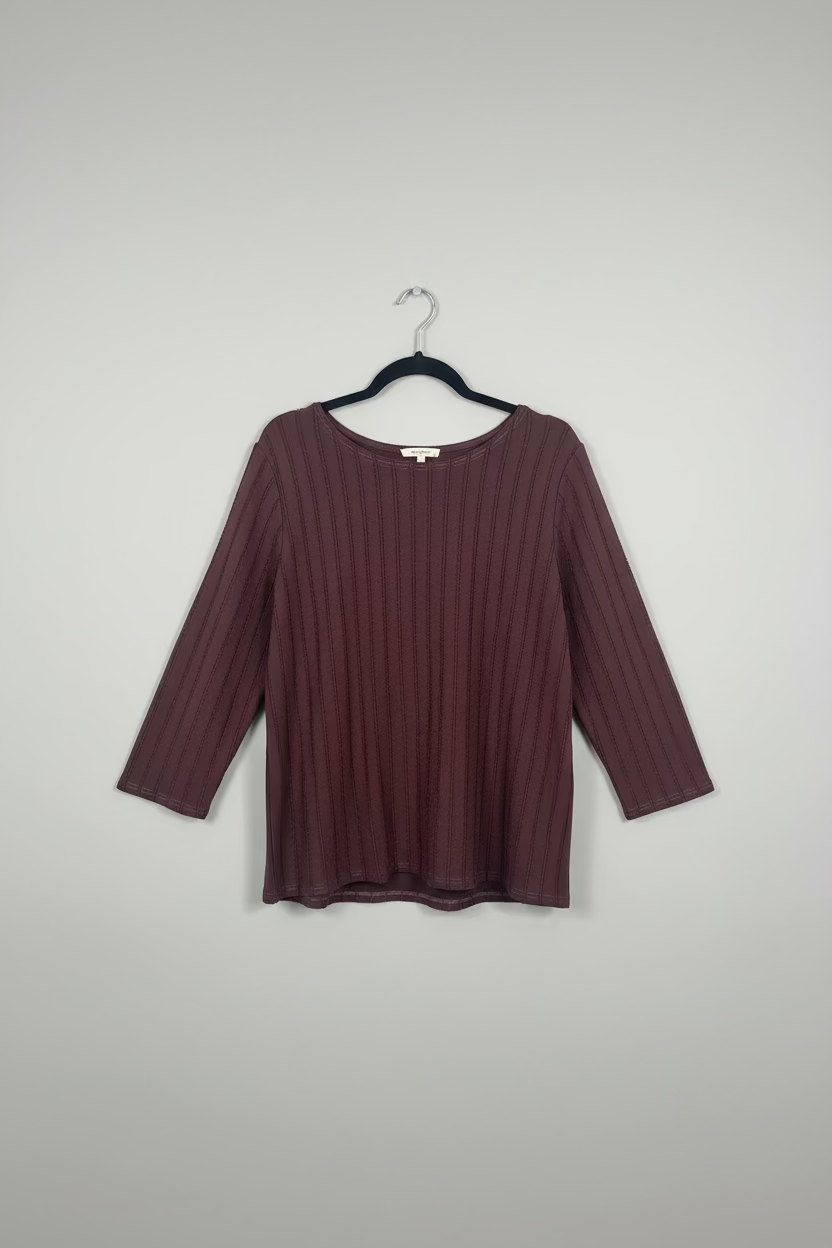 Stripe Boatneck Top