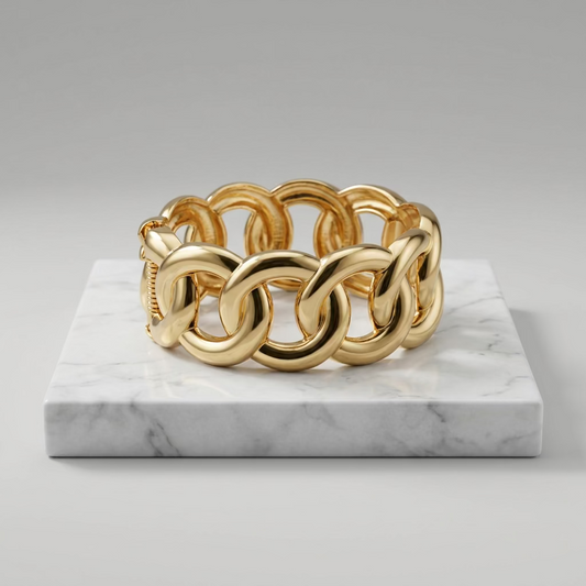 Solène Gold Chain Bracelet