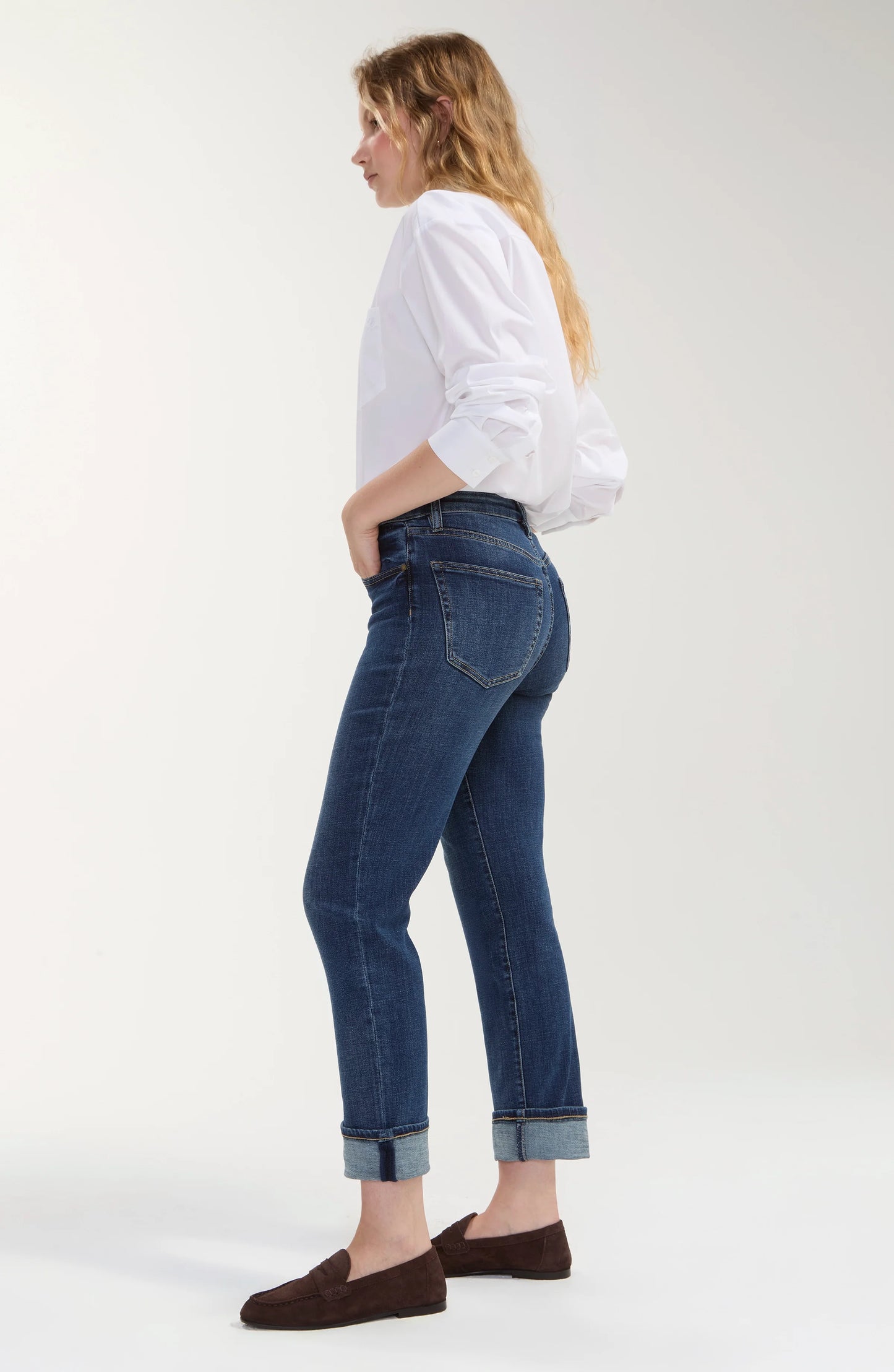 Marley Girlfriend Cuffed Jean