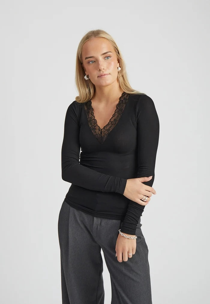 Milli Long Sleeve Lace Top