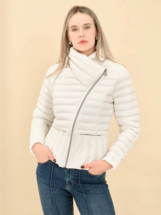Asymmetrical Puffer Jacket