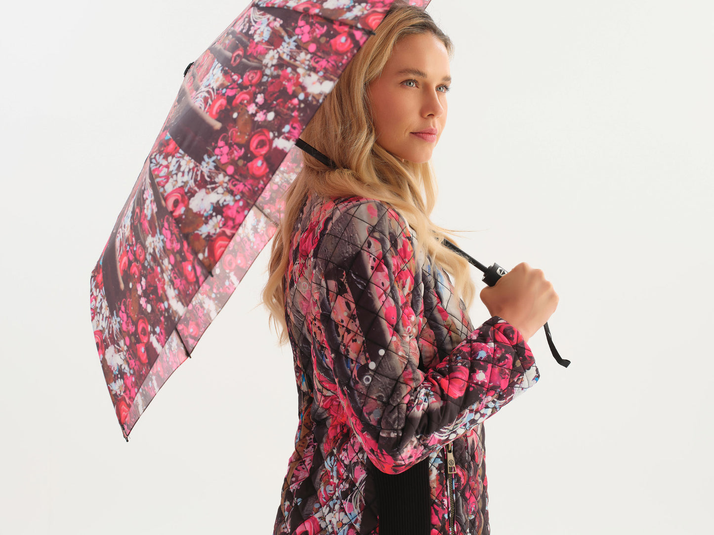 "Wild Forest Rose" Umbrella