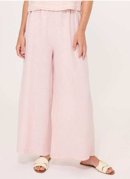 Wide Leg Linen Pants