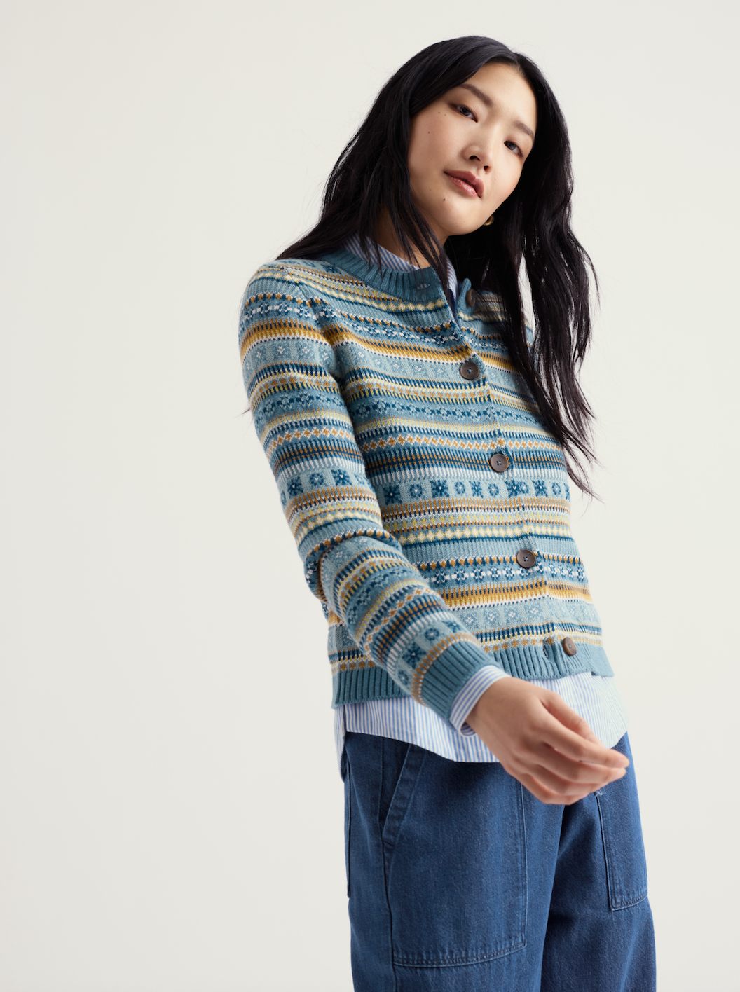 Cove Cottage Fair Isle Cardigan
