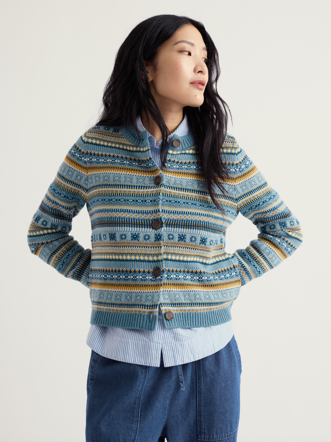 Cove Cottage Fair Isle Cardigan