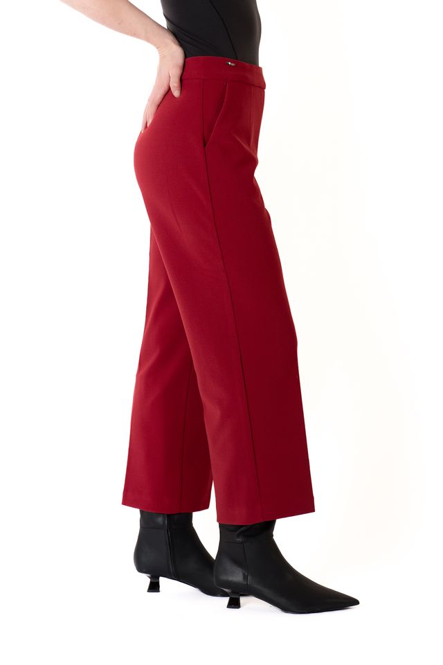 Jolie Crop Crepe Pant