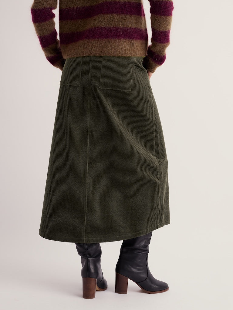 Window Wren Cord Skirt