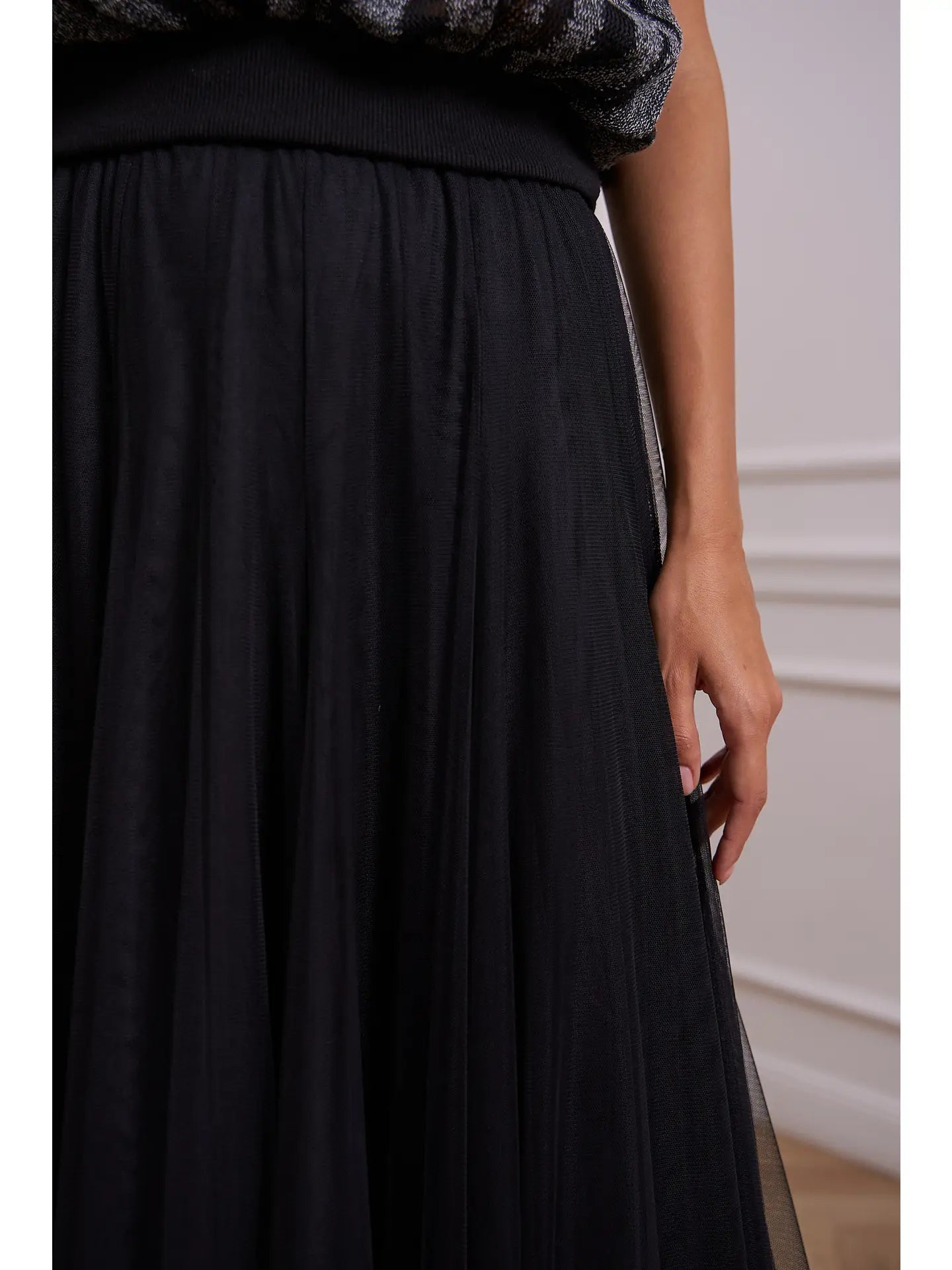 Black Tulle Skirt
