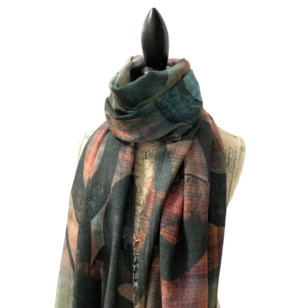 Graffiti Digital Print Scarf