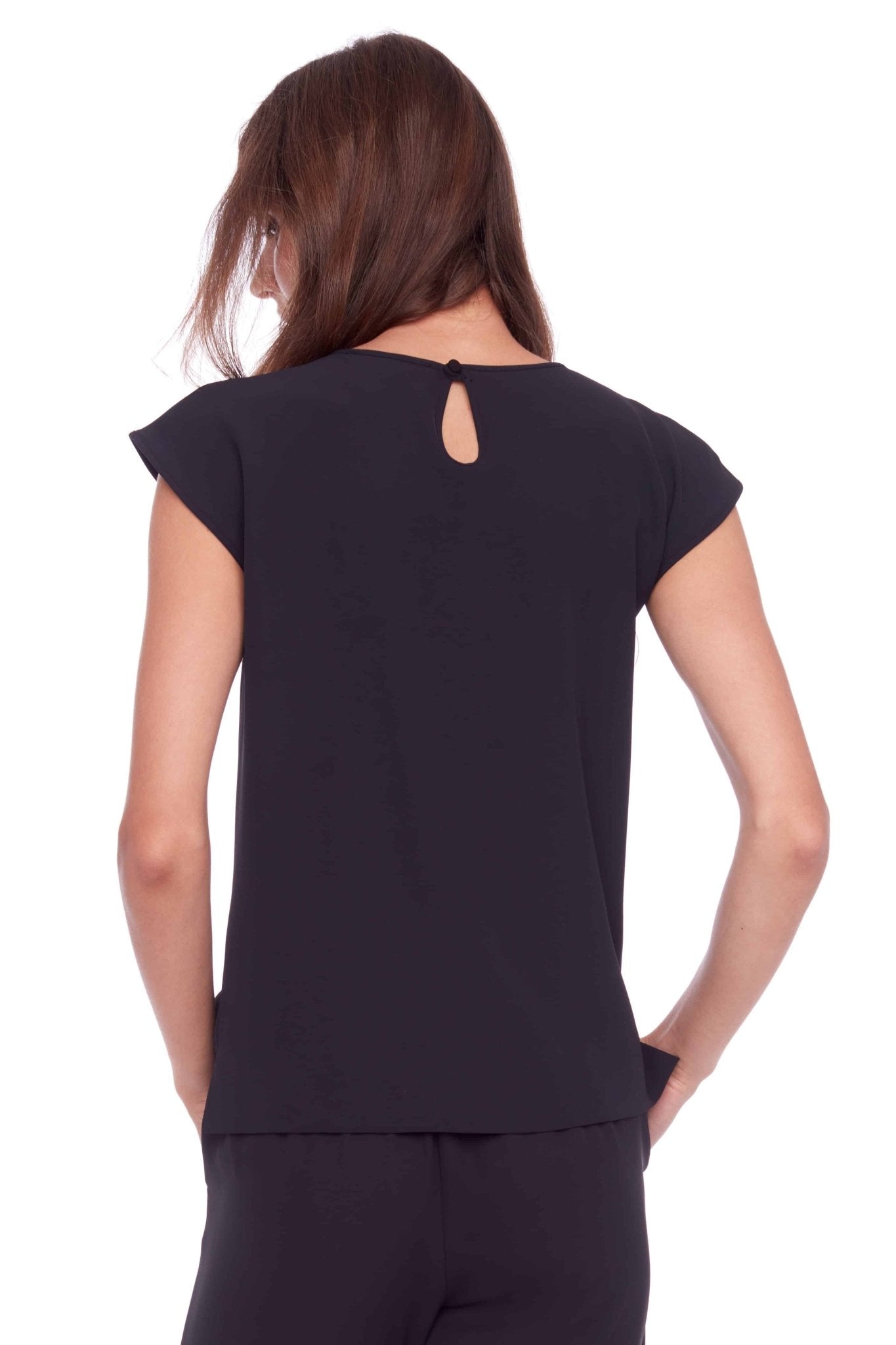 Adelaide Cap Sleeve BlouseTopsPosh Boutique