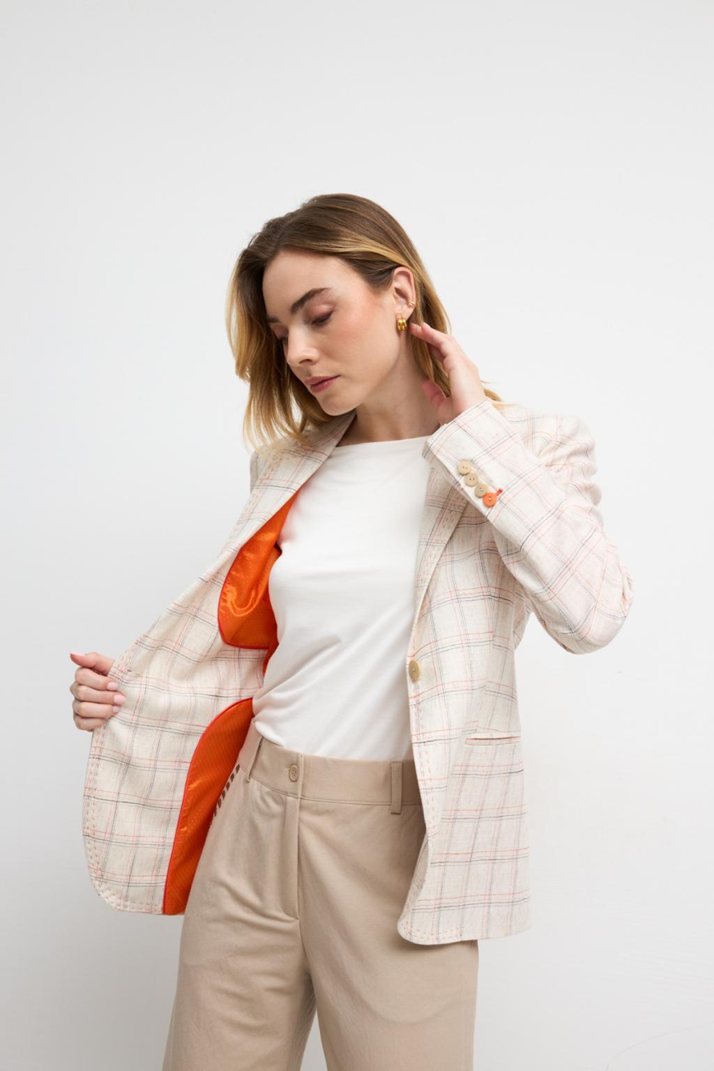 Ajedrea BlazerPosh Boutique