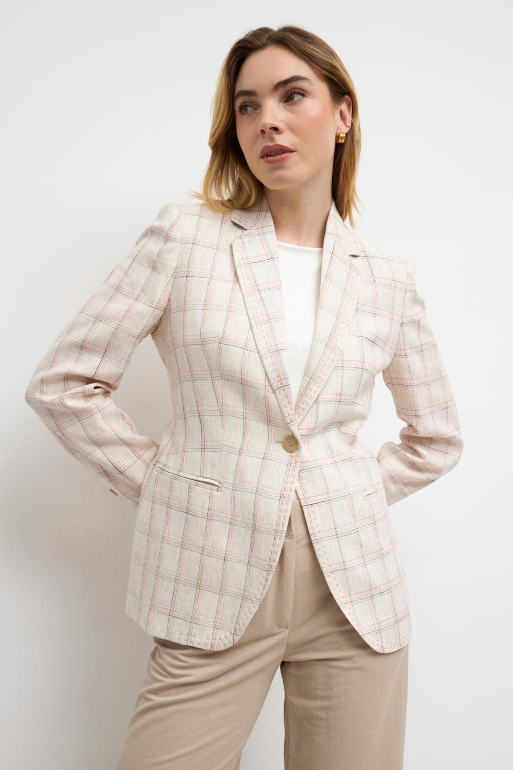 Ajedrea BlazerPosh Boutique