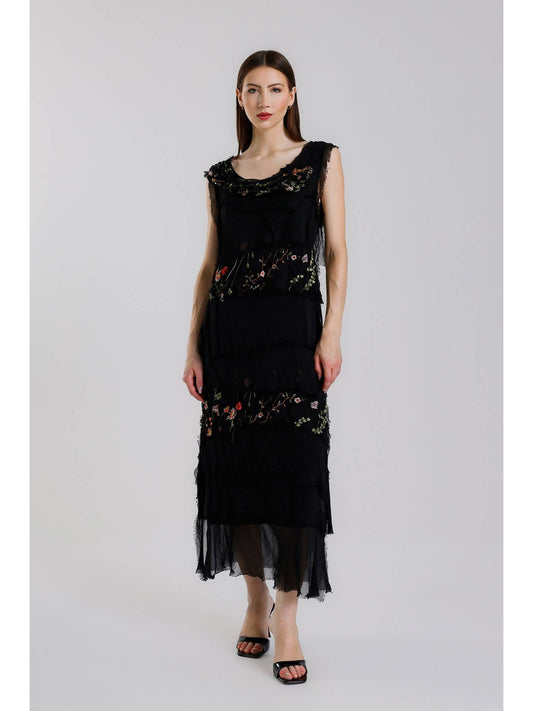 Aleena Black Maxi DressPosh Boutique