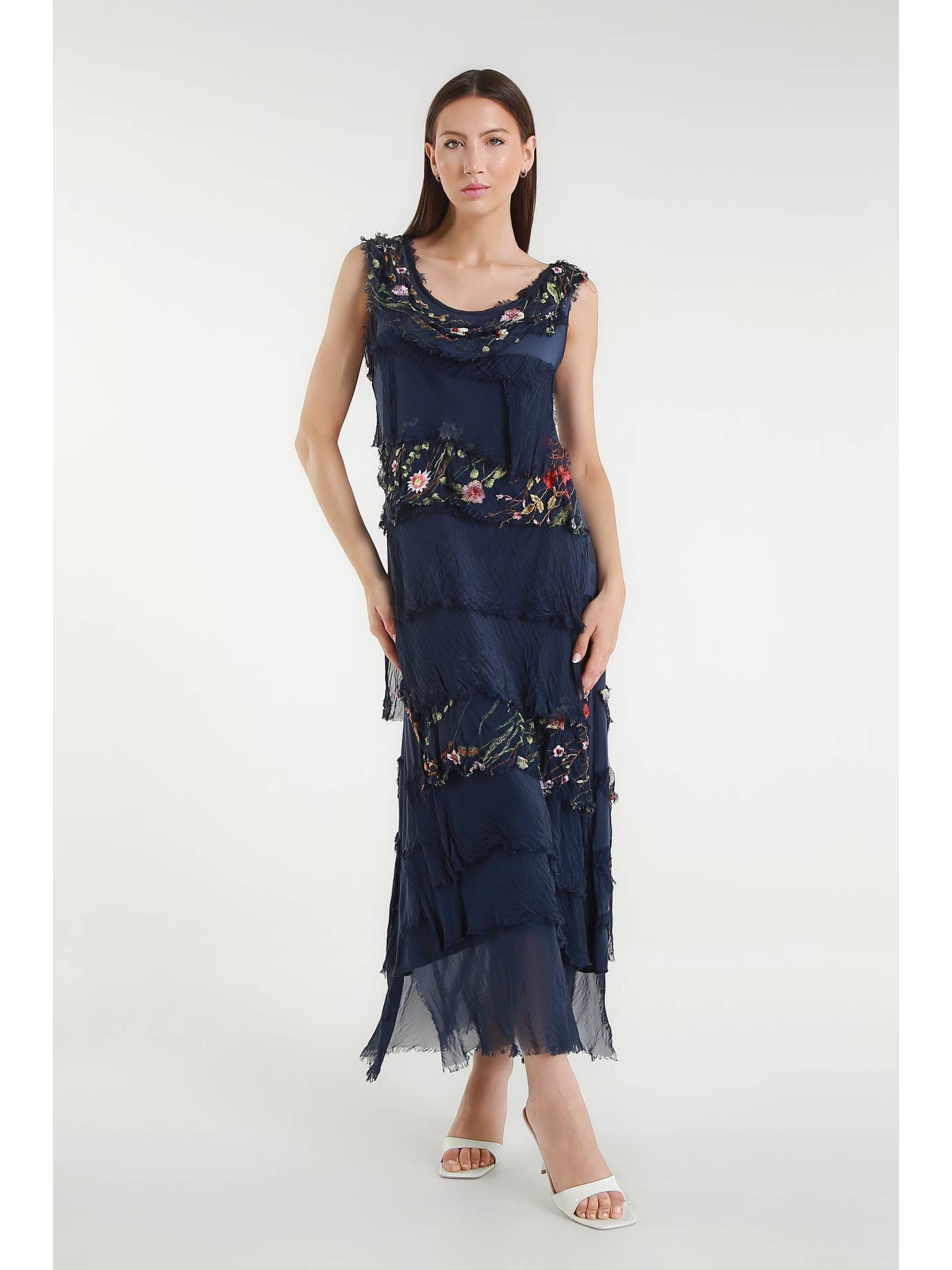 Aleena Navy Maxi DressPosh Boutique