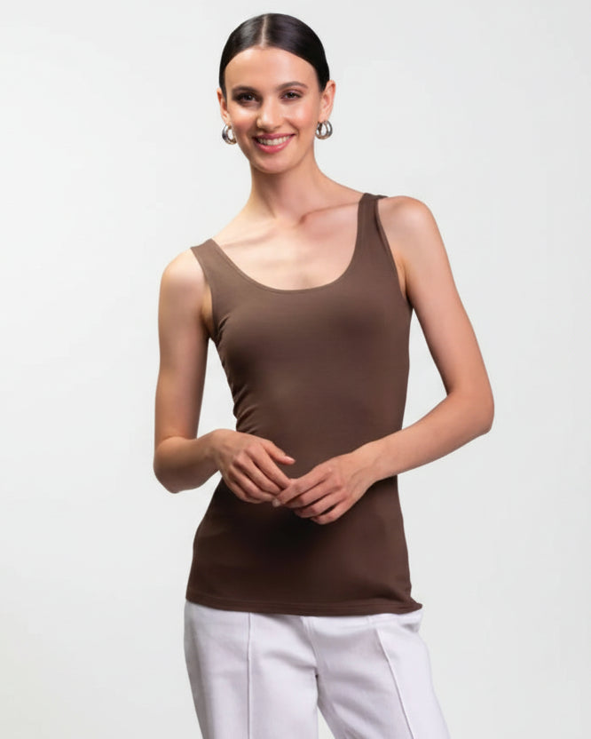 Alison Sheri Essential Tank TAS01TopsPosh Boutique