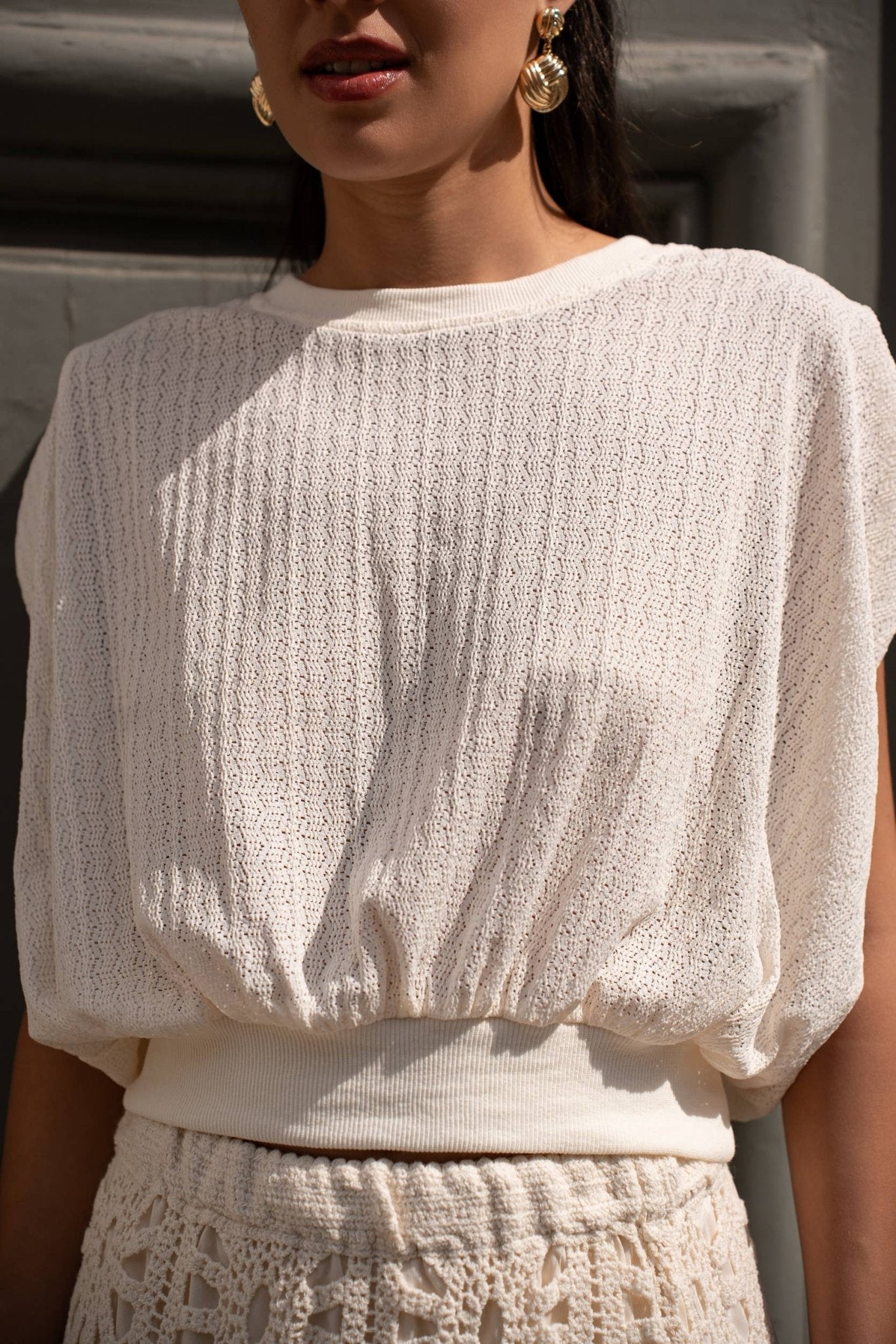 Alizée Knit TeePosh Boutique