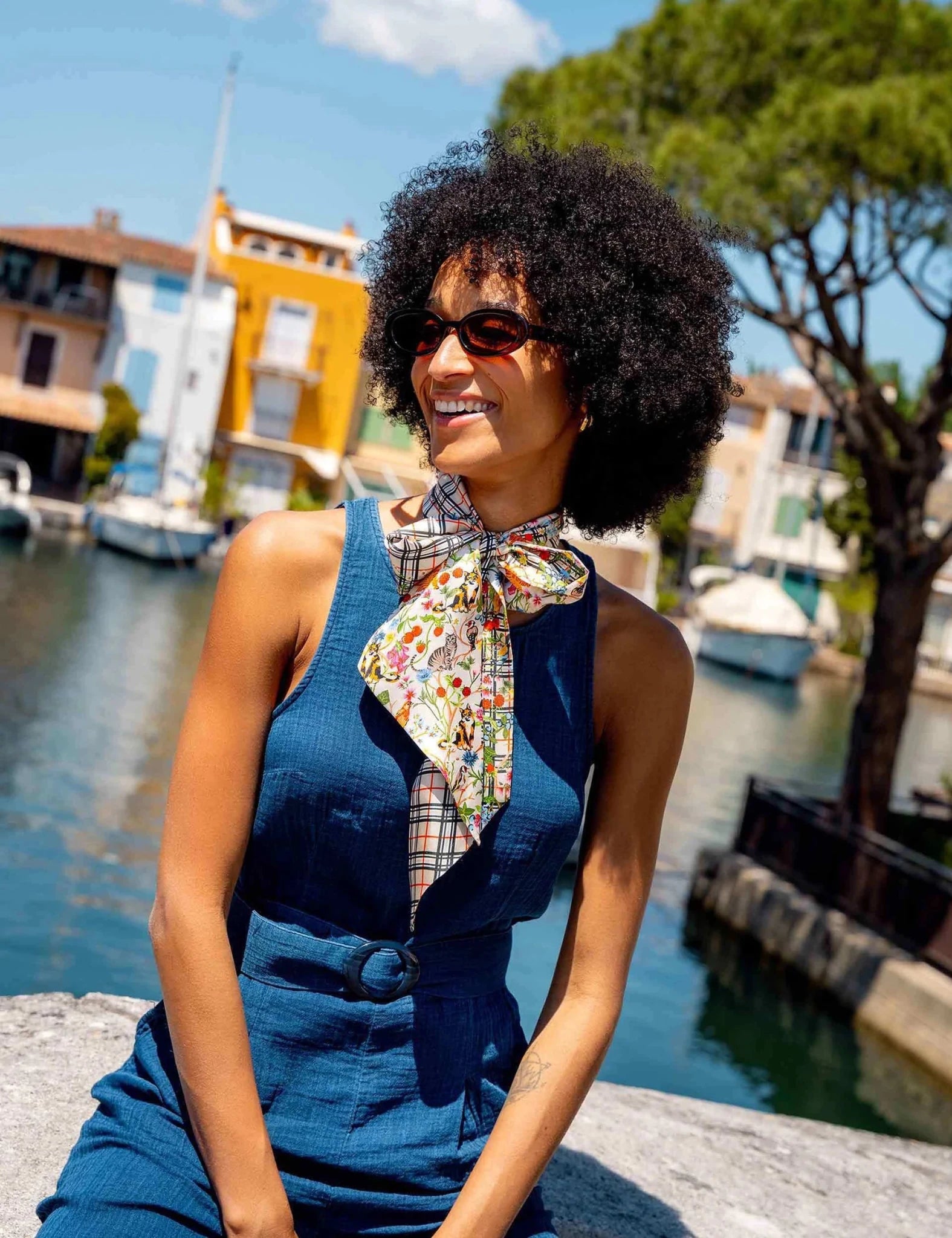 Animal Print Silk TwillyScarvesPosh Boutique