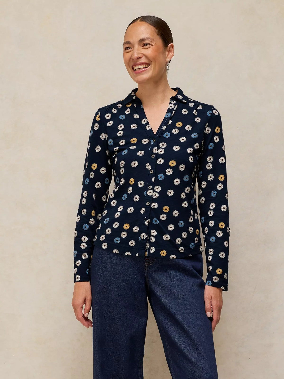 Annie Dandelion Jersey ShirtPosh Boutique