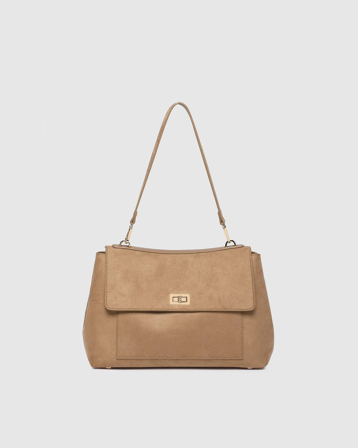 Arden Suede Shoulder BagHandbagsPosh Boutique