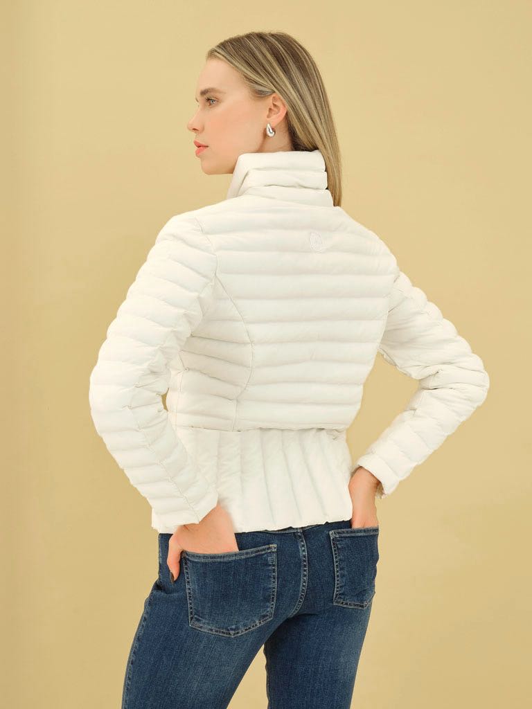 Asymmetrical Puffer JacketJacketsPosh Boutique