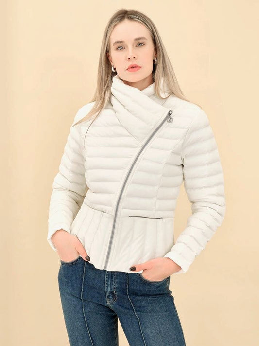 Asymmetrical Puffer JacketJacketsPosh Boutique