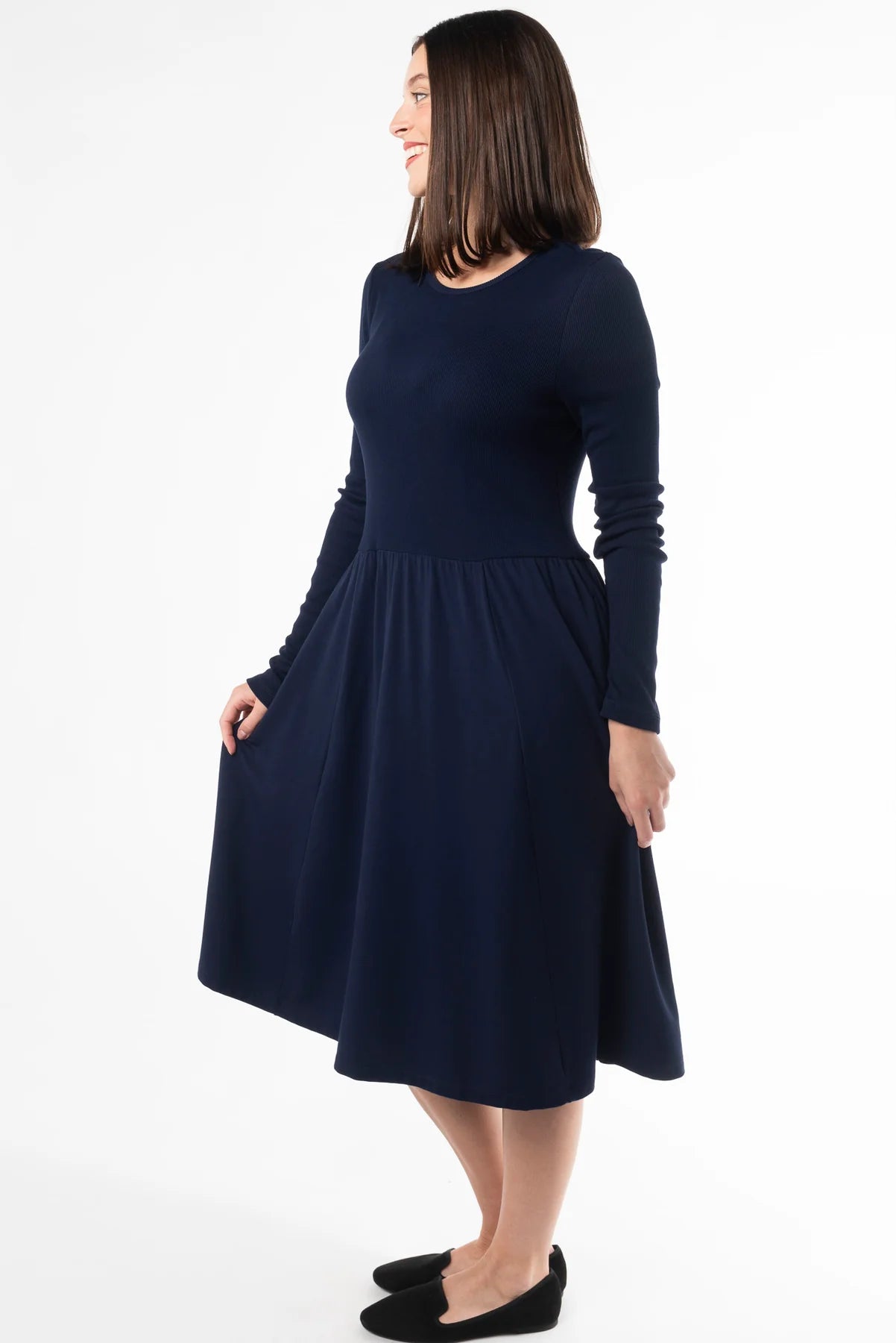 Audrey Ribbed DressDressesPosh Boutique