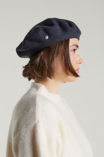 Authentique Athracite BeretHatsPosh Boutique