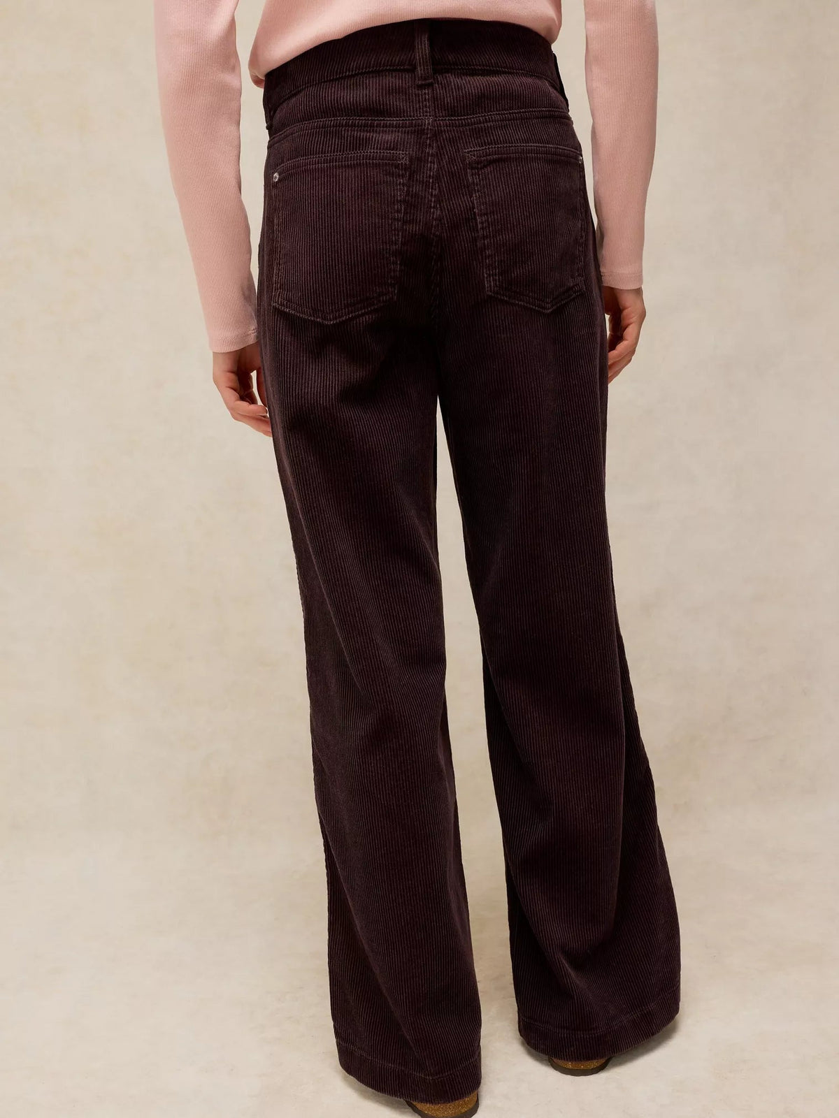 Ayla Wide Leg Chord TrouserPosh Boutique