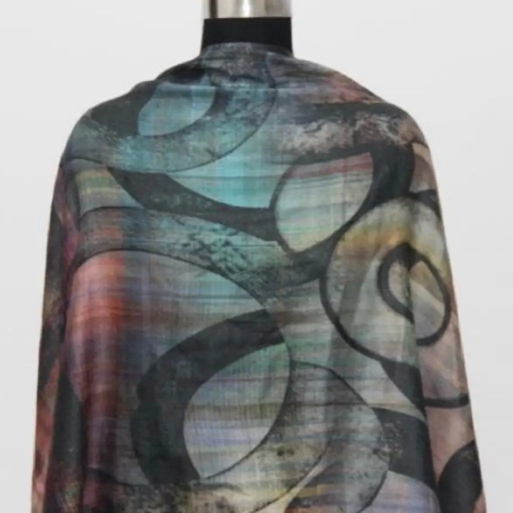 Graffiti Digital Print Scarf