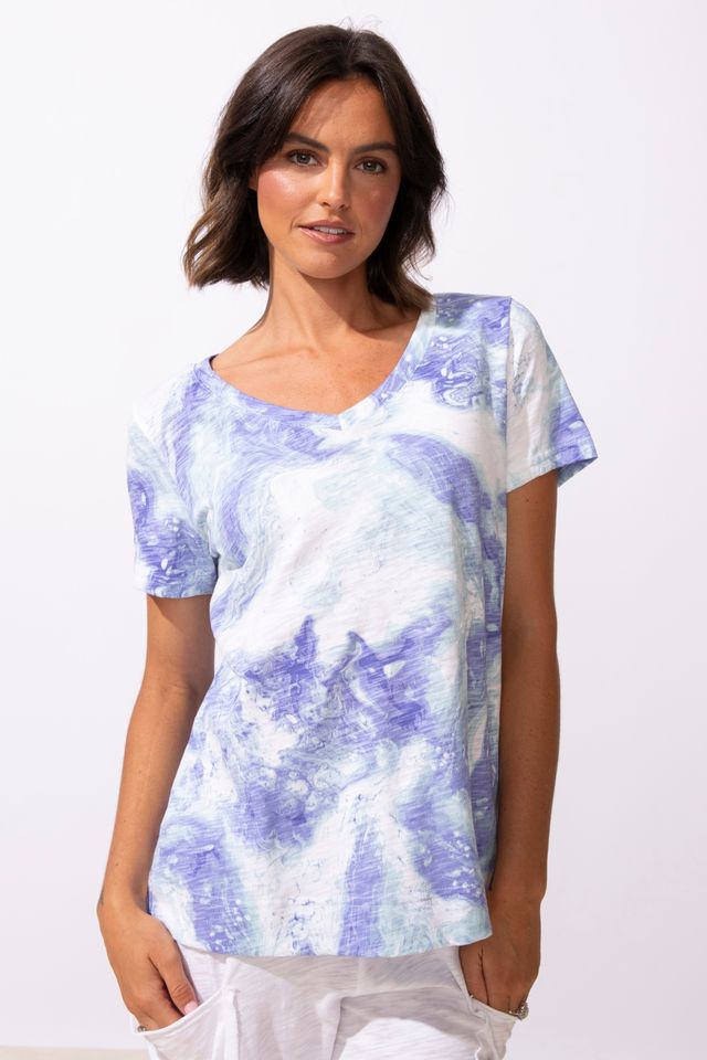 Baja V - Neck TeeTopsPosh Boutique