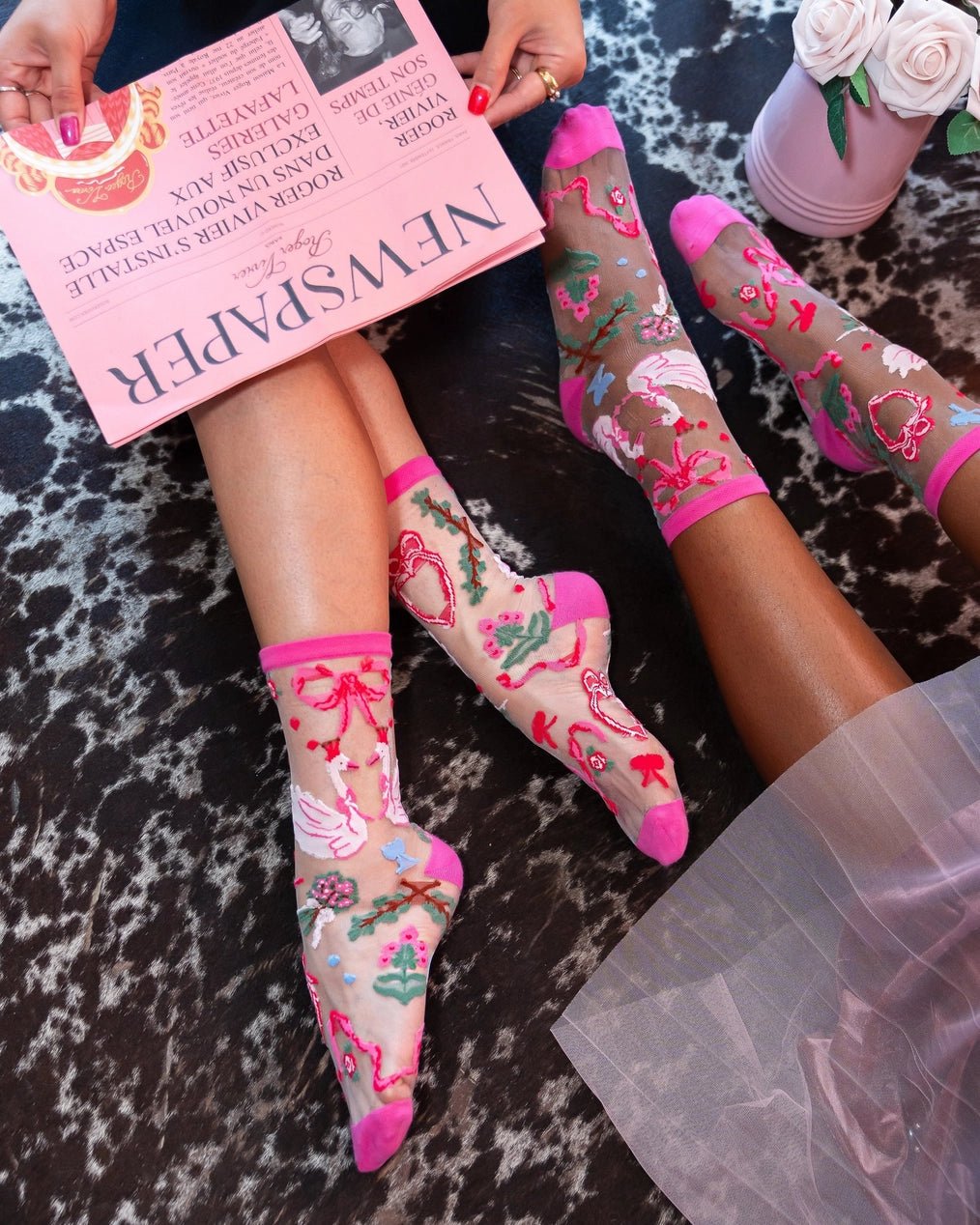 Balletcore Sheer SocksPosh Boutique