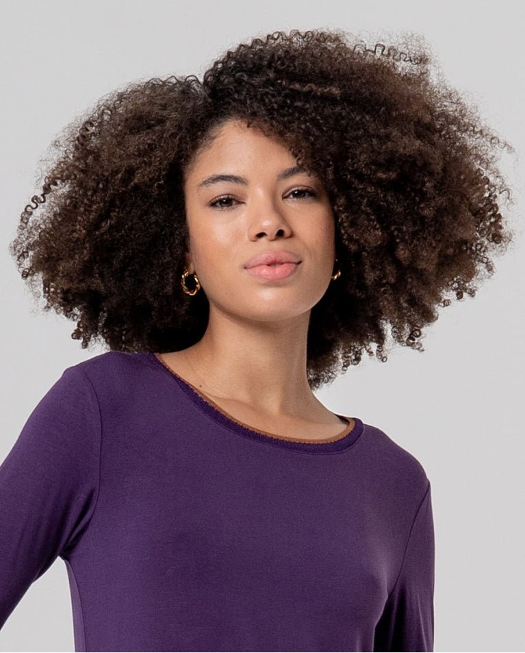 Bamboo Round Neck TeeTopsPosh Boutique