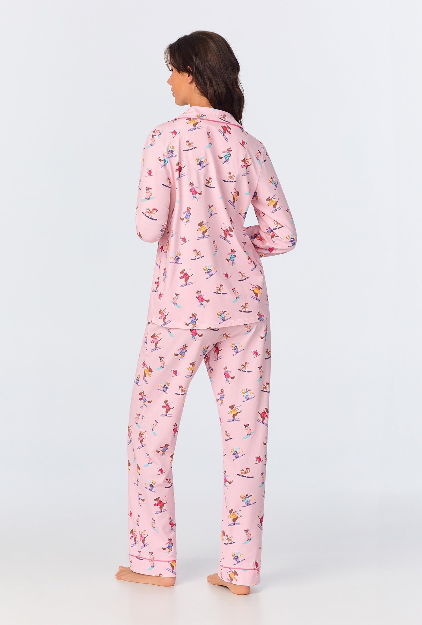 Bed Head Ski Dogs PJ Set - Posh Boutique