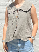 Bella Amore Bow TopTopsPosh Boutique