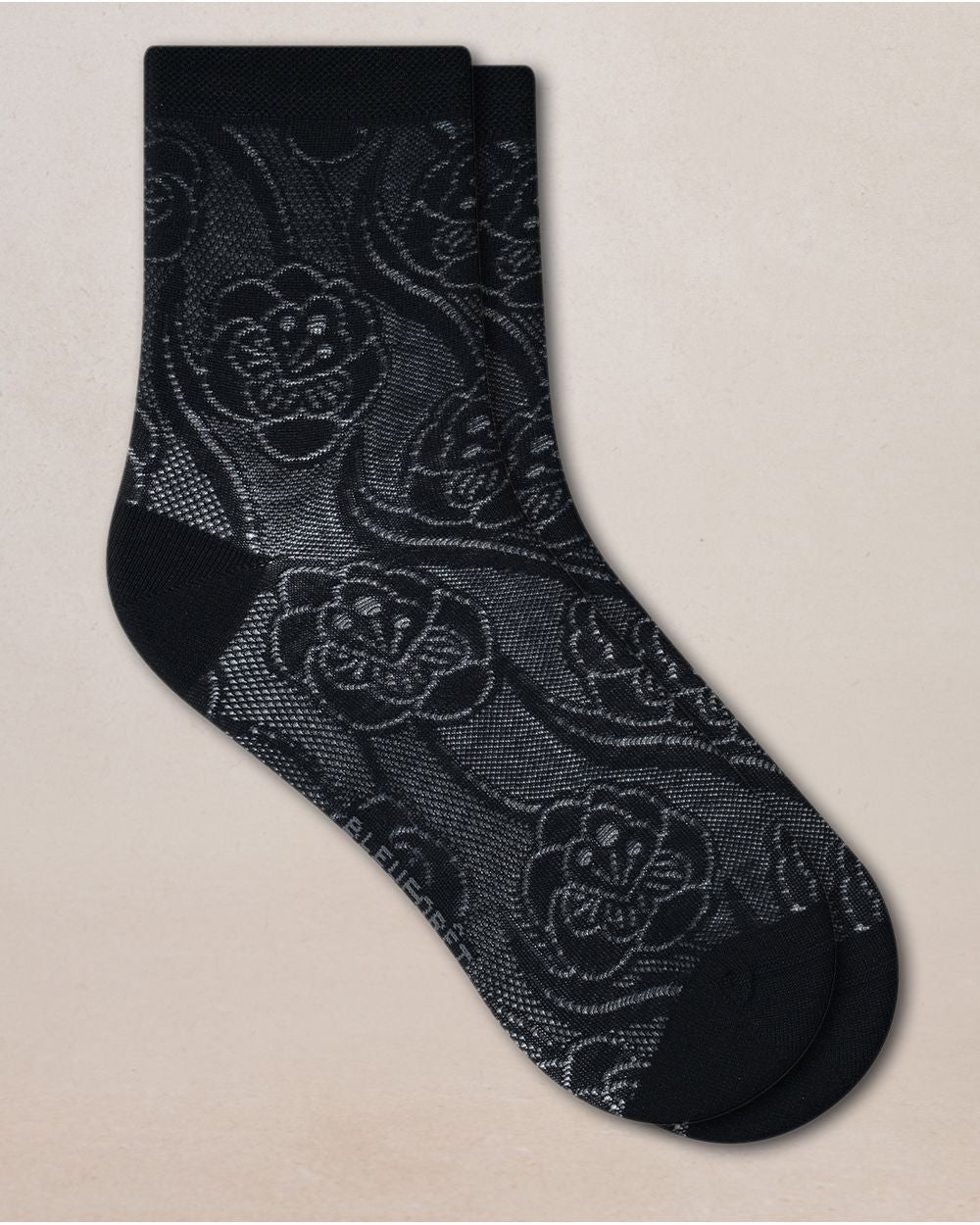 Bleuforêt Floral Lace Silk SocksSocksPosh Boutique