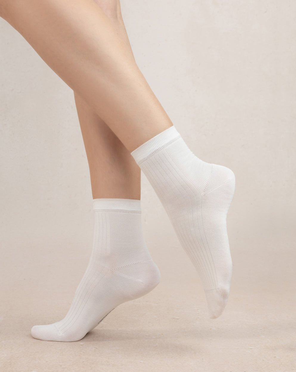 Bleuforêt Ribbed Silk Ankle SocksSocksPosh Boutique