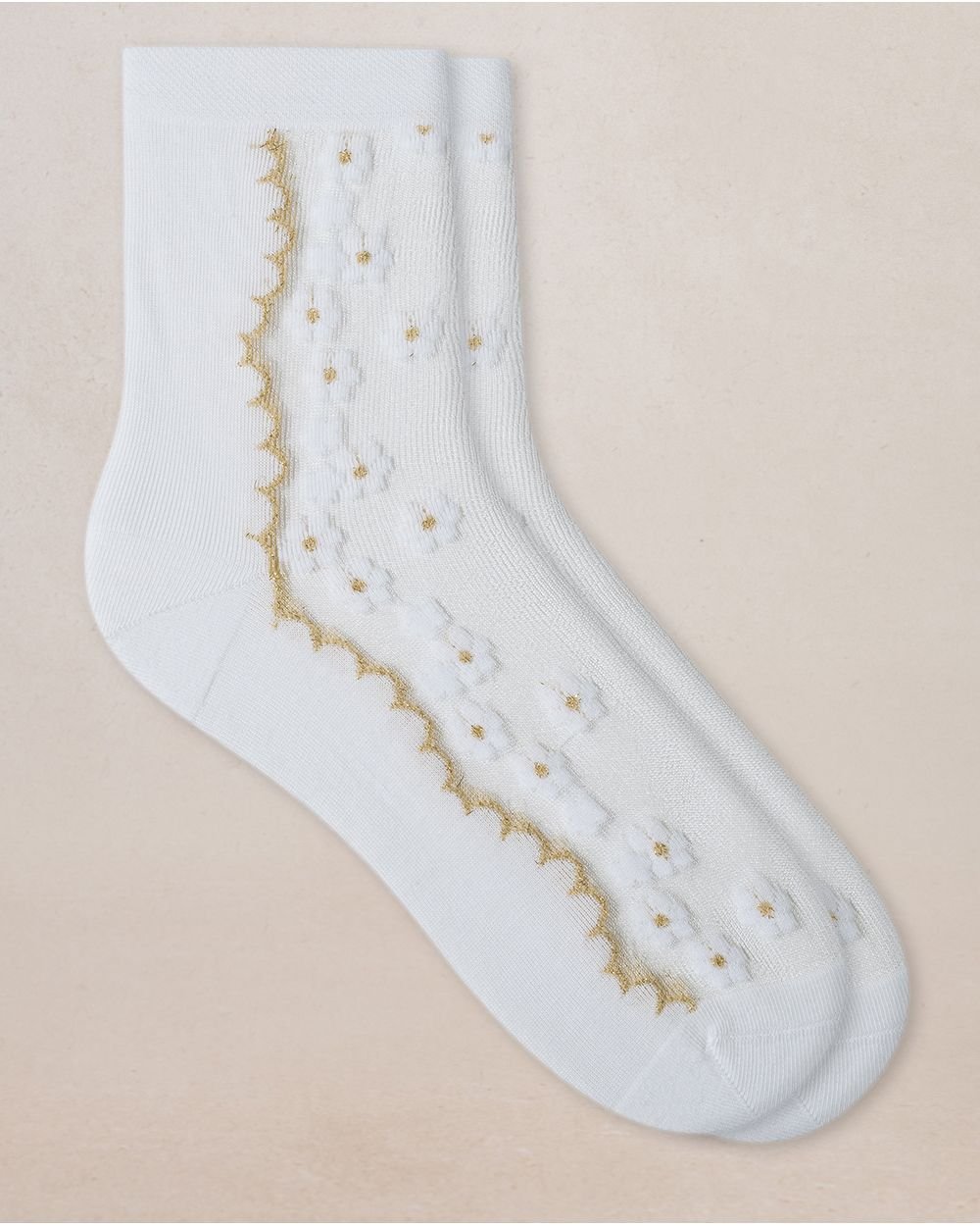 Bleuforêt Sheer Flower SocksSocksPosh Boutique