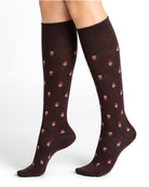 Bleuforêt Wool Knee - High Dots SocksSocksPosh Boutique