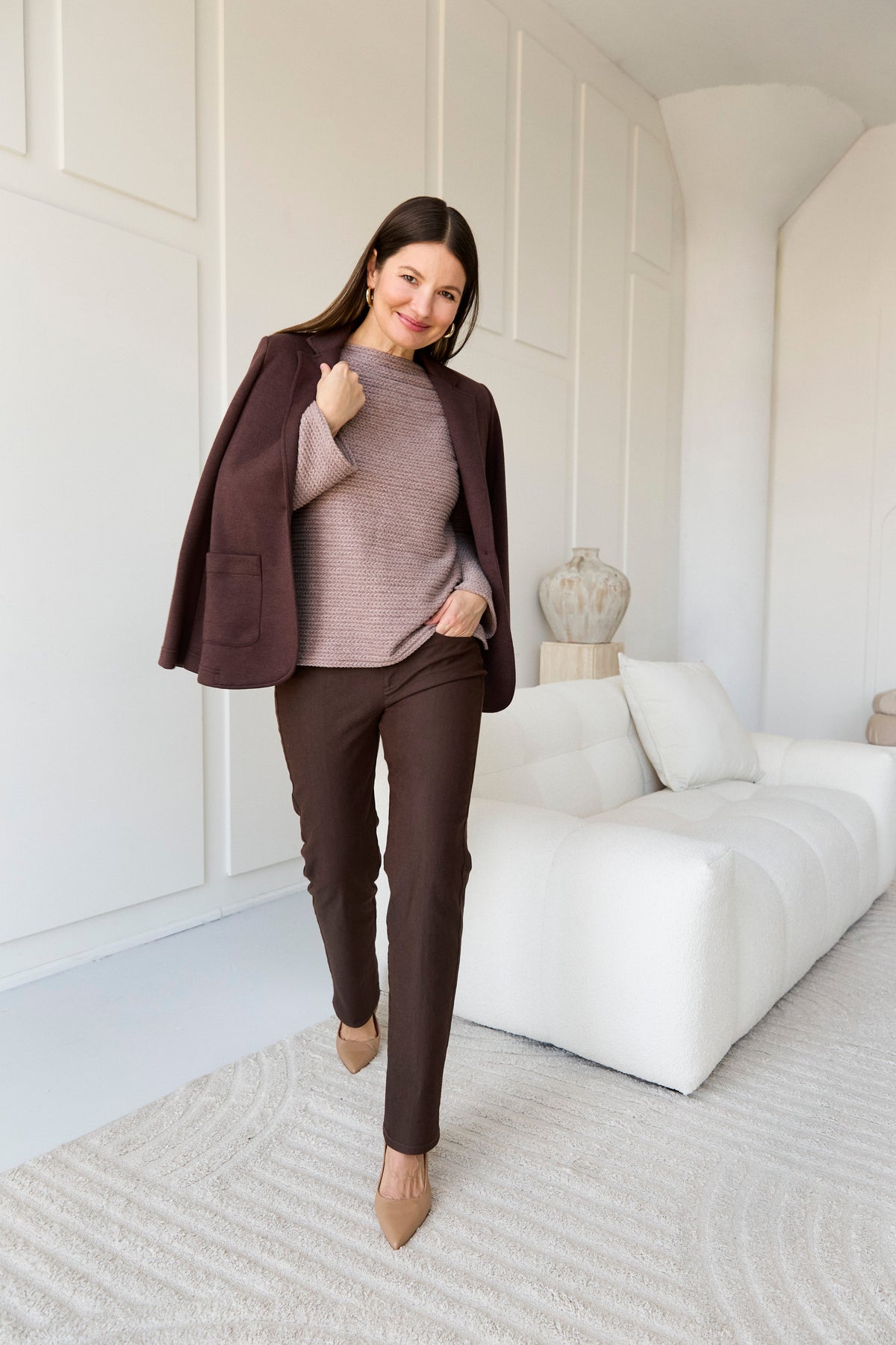 Boat Neck SweaterSweatersPosh Boutique
