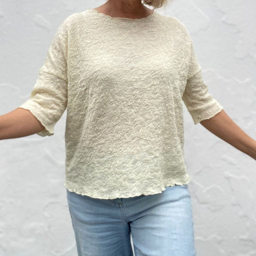 Boat Neck TeeTopsPosh Boutique