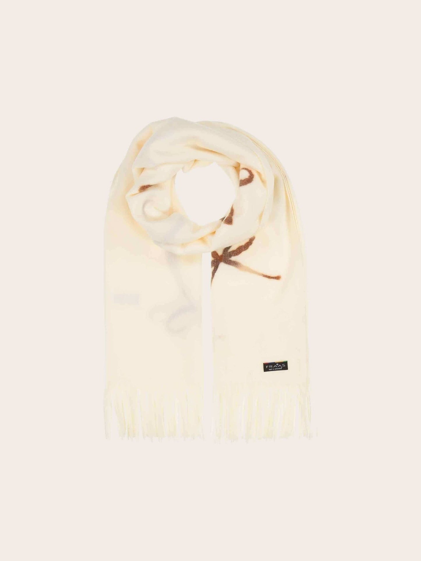 Bow Embroidered ScarfPosh Boutique